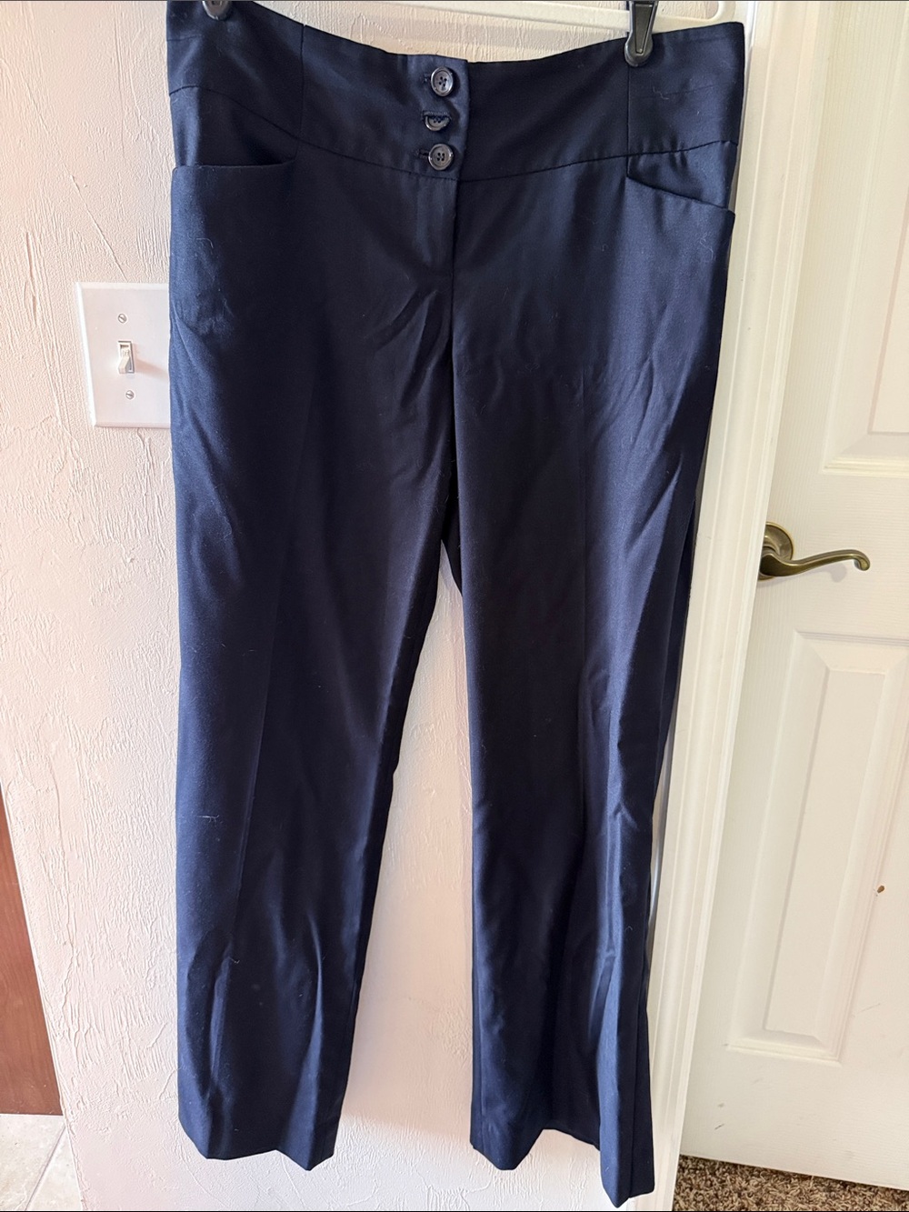 Navy The Limited Cassidy fit dress pants